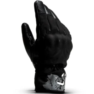 Malossi W-Gloves Motorradhandschuhe – Wasserdichte Winterhandschuhe in Schwarz / Grau