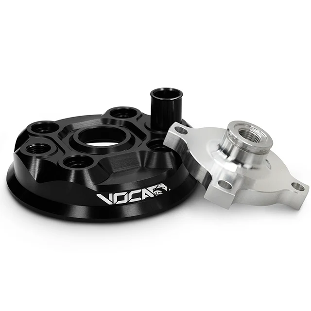 VOCA Racing Race Head modularer Zylinderkopf 50 mm für Minarelli AM6 – Schwarz