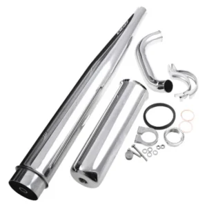 Auspuff DPR Performance Chrom 28mm AOA 2.5 – Simson S51 / S70 / KR51/2 Schwalbe