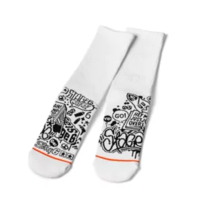 Stage6 Socken Weiß  – Größe 36 - 40 – 100 % Baumwolle