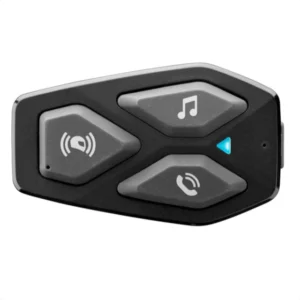 Interphone U-COM 3 HD Bluetooth 5.1 Intercom – Motorrad Gegensprechanlage Einzelsystem