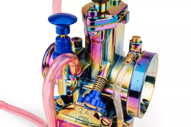 MotoForce Racing PWK 26 mm Vergaser – Neochrom – Bild 5