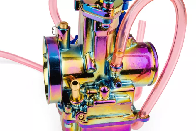 MotoForce Racing PWK 26 mm Vergaser – Neochrom – Bild 4
