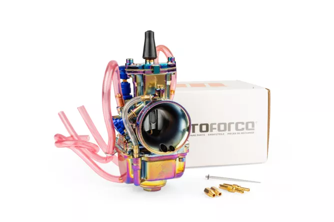 MotoForce Racing PWK 26 mm Vergaser – Neochrom