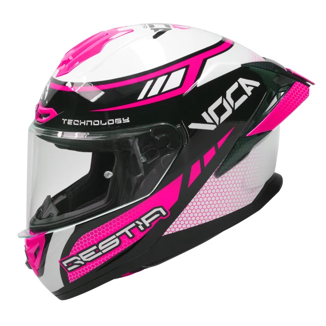 Voca Bestia Integralhelm – Electric Pink (Neon/Fluor)