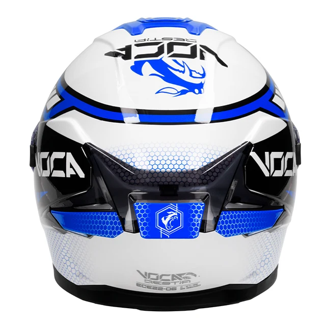 Voca Bestia Integralhelm – Poison Blue (Satin) – Bild 7
