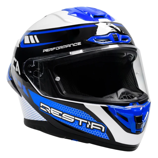Voca Bestia Integralhelm – Poison Blue (Satin) – Bild 5