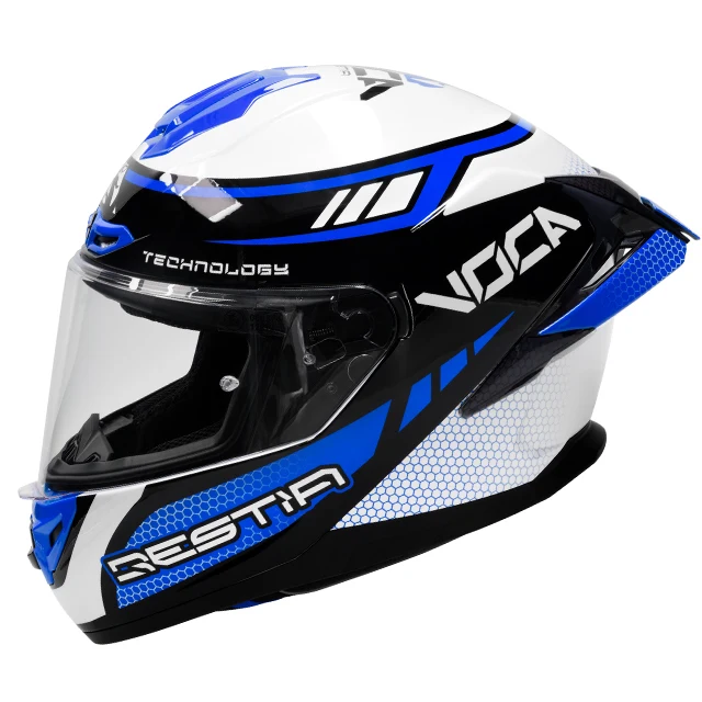 Voca Bestia Integralhelm – Poison Blue (Satin)