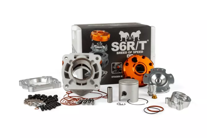 Zylinder Kit Stage6 R/T 70ccm Aluminium – Minarelli AM6 mit modularer Zylinderkopf