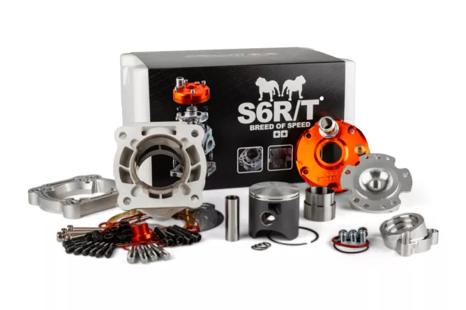 Zylinder Kit Stage6 R/T 95ccm Aluminium Big Bore – Minarelli AM6 mit modularer Zylinderkopf