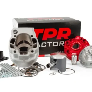 TPR Factory 100cc Racing Zylinder Minarelli AM6 52mm 47mm Hub 14mm Kolbenbolzen Aluminium Nikasil High-End
