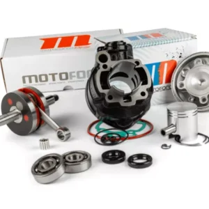 Zylinder Kit & Kurbelwelle MotoForce Racing 70ccm Grauguss – Minarelli AM6 (Standardhub)