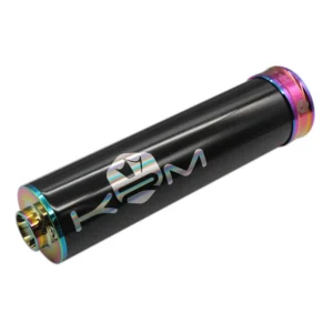 Endschalldämpfer KRM Pro Ride 70-90ccm Aluminium - Black/Neochrome/Holographic