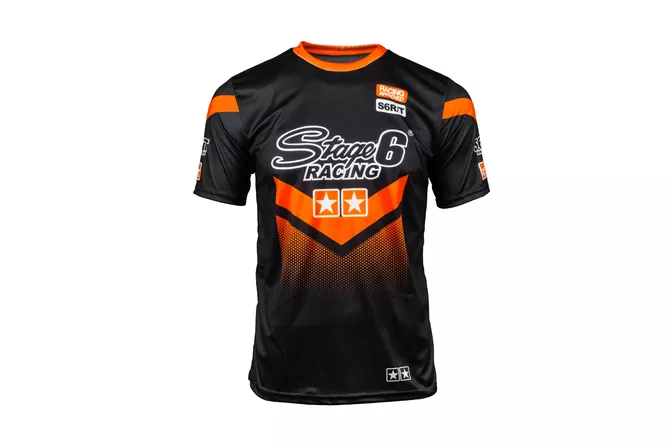 Stage6 T-Shirt Pure Team – Sportliches Fan-Shirt in Orange mit stylischem Brustprint