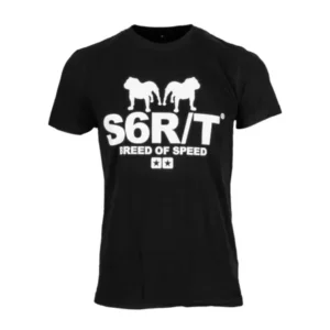 Stage6 R/T T-Shirt – Sportliches Fan-Shirt in Schwarz mit Siebdruckprint