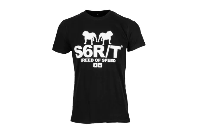 Stage6 R/T T-Shirt – Sportliches Fan-Shirt in Schwarz mit Siebdruckprint
