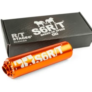 Endschalldämpfer Stage6 R/T 70cc – High-End Racing Aludämpfer in Orange (CNC)