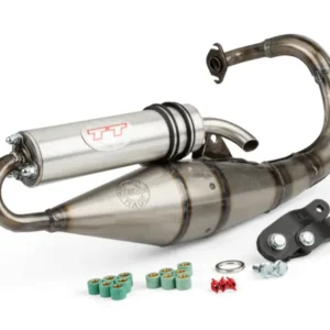 Auspuff LeoVince HandMade TT – Peugeot stehend (z.B. Speedfight 1 / 2)