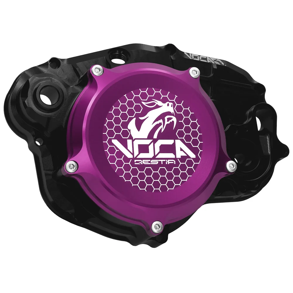 VOCA CNC Kupplungsdeckel Minarelli AM6 – Violett