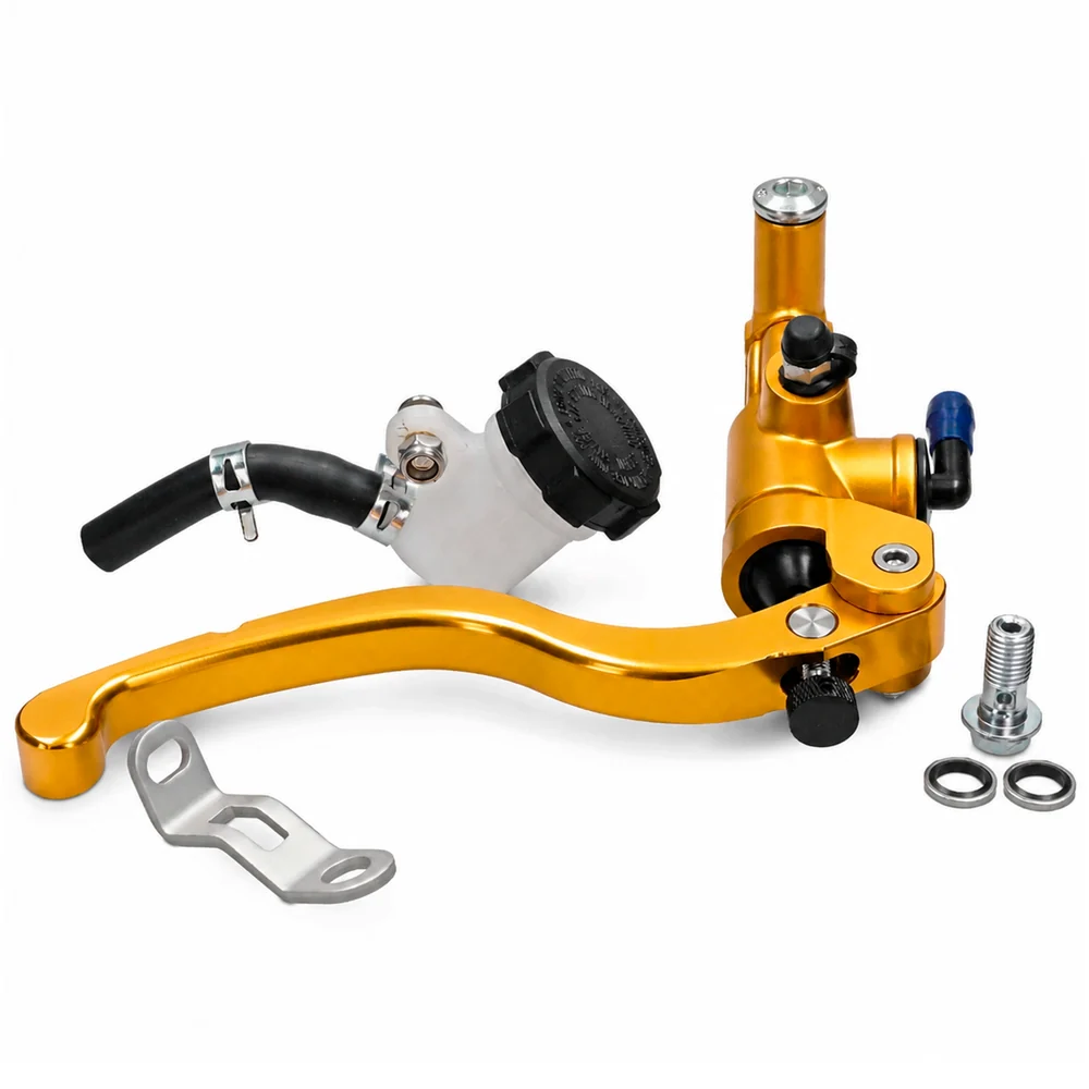 Bremspumpe VOCA Racing Radial mit Ausgleichsbehälter – Gold