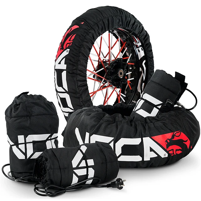 Reifenwärmer VOCA Racing –  17" Zoll (Schwarz)