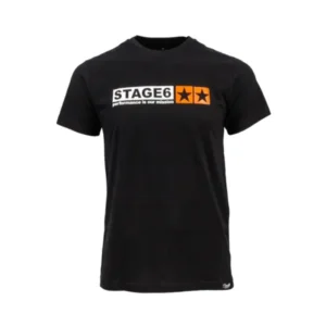 Stage6 T-Shirt Classic – Lässiges Fan-Shirt in Schwarz mit großem Brustlogo