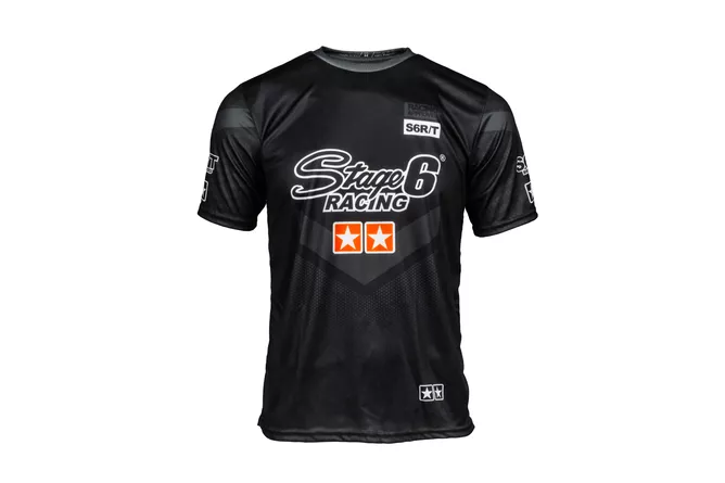 Stage6 T-Shirt Pure Team – Sportliches Fan-Shirt in Schwarz mit stylischem Brustprint