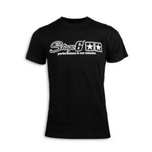 Stage6 T-Shirt – Stylisches Fan-Shirt in Schwarz mit Siebdruckprint